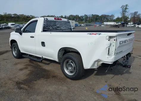 2021 Chevrolet Silverado 1500 4Wd Long Bed Wt from USA, damaged, VIN 3GCNYAEK8MG331165